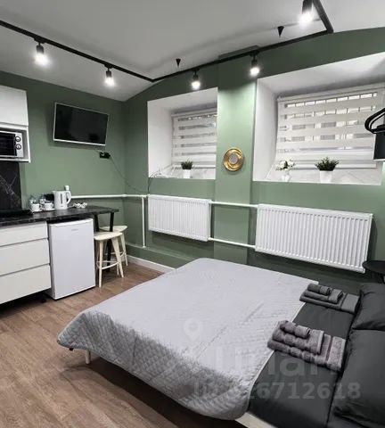 Студия, 26 м², 1/4 этаж