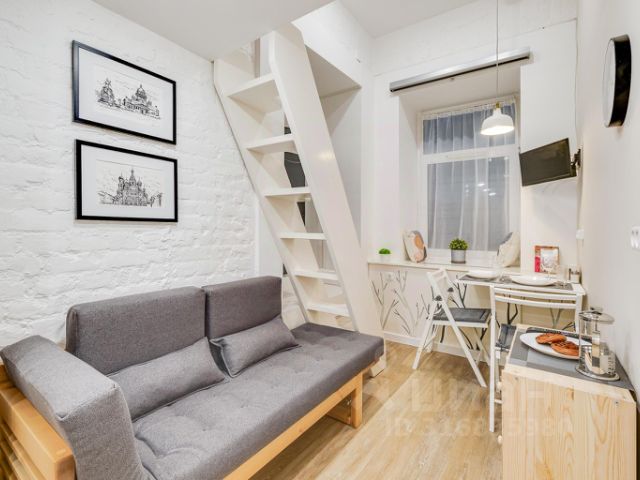 1-комн. апарт., 14 м², 1/1 этаж