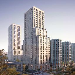 2-комн.кв., 55 м², этаж 3