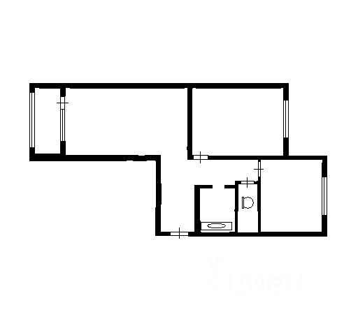 2-комн., 59 м², 11/24 этаж