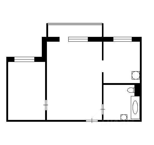 2-комн., 55 м², 10/10 этаж