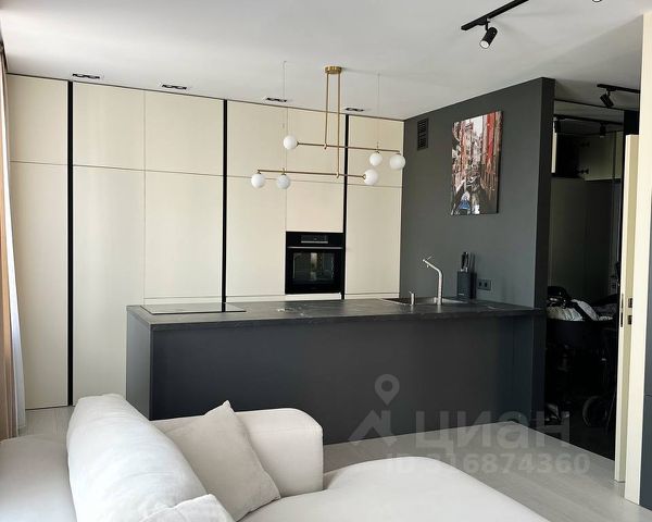 2-комн., 45,5 м², 15/25 этаж