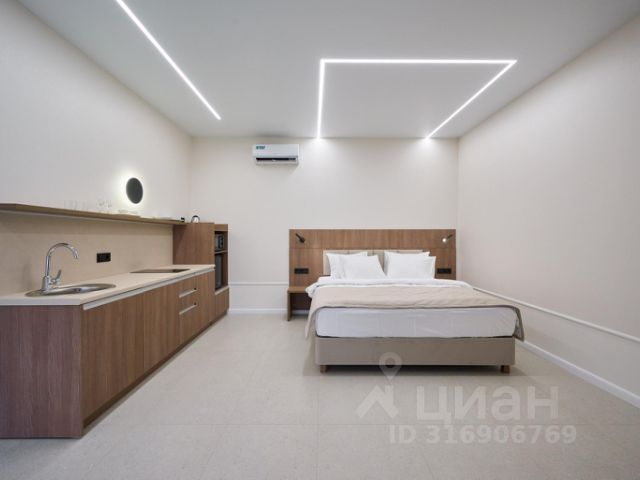 1-комн. апарт., 25 м², 1/1 этаж