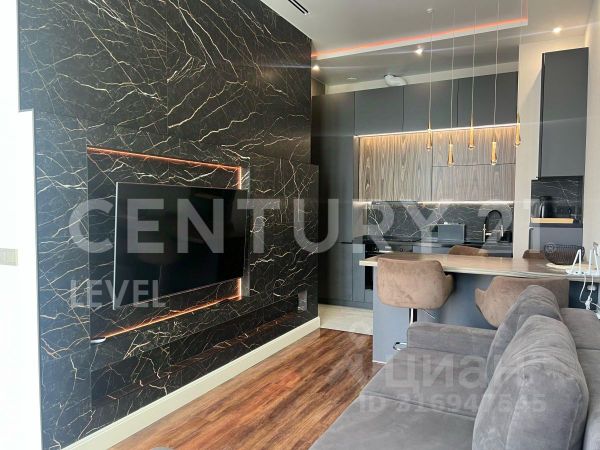 2-комн. апарт., 50,4 м², 34/65 этаж