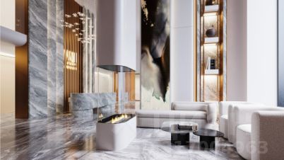студия, 26 м², этаж 32