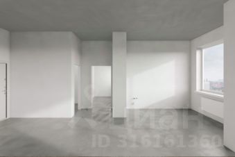 2-комн.кв., 55 м², этаж 19