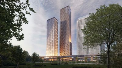 студия, 19 м², этаж 17