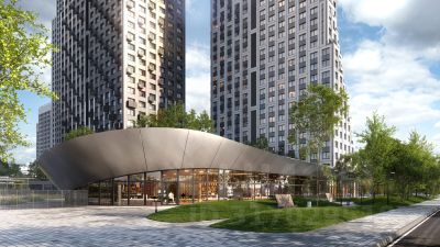 студия, 19 м², этаж 17