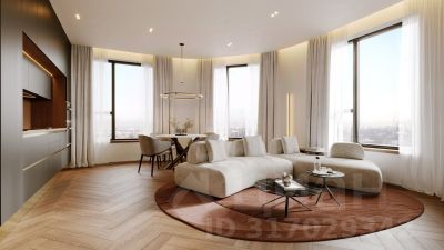 2-комн.кв., 59 м², этаж 21