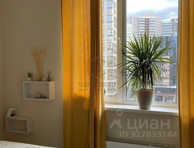 Студия, 25 м², 5/10 этаж