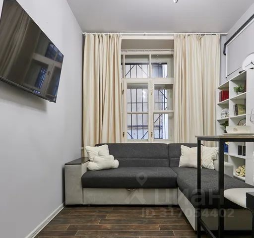 Студия, 17 м², 2/5 этаж
