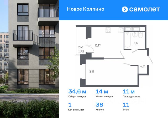 ЖК «Новое Колпино»