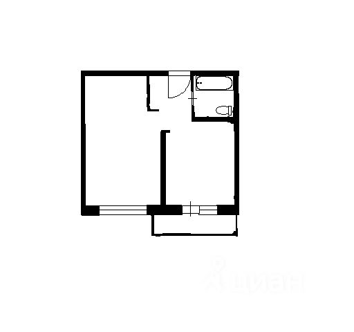 1-комн., 36,5 м², 15/16 этаж
