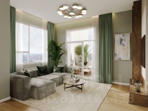 2-комн.кв., 64 м², этаж 14