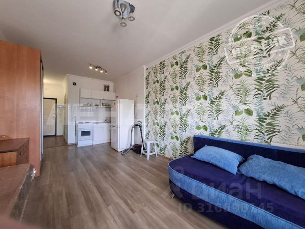 Студия, 28 м², 6/17 этаж