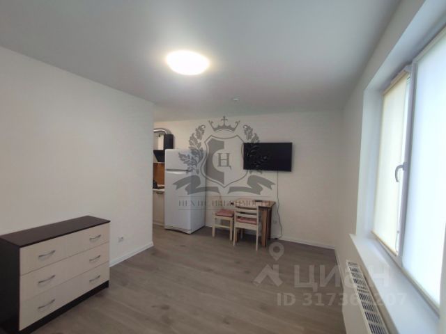 Студия, 25,1 м², 1/15 этаж