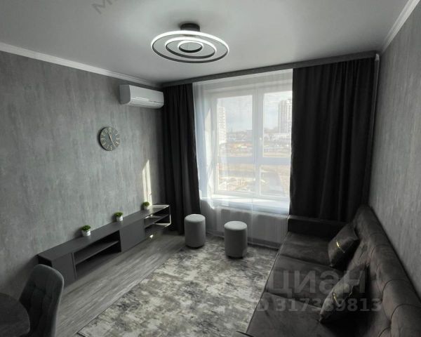 1-комн., 39,6 м², 7/24 этаж
