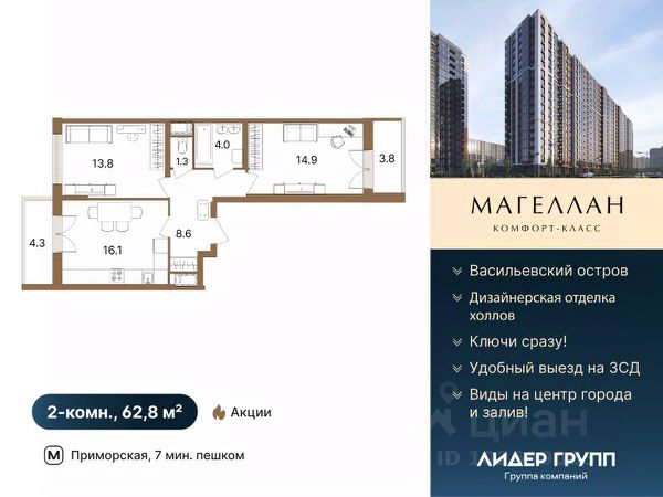 ЖК «Магеллан (Гавань Капитанов)»