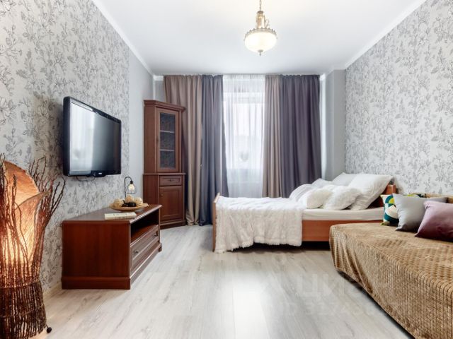 1-комн. апарт., 44 м², 1/1 этаж