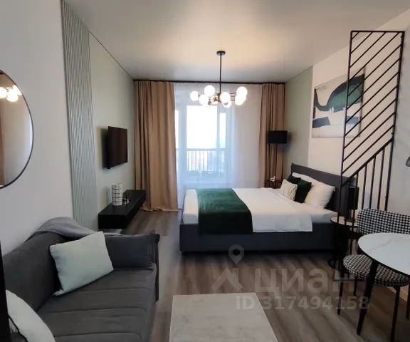 Студия, 30 м², 14/16 этаж