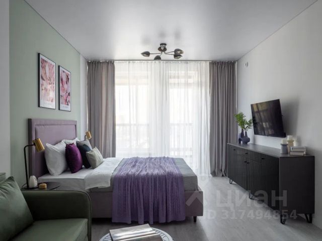 Студия, 36 м², 5/18 этаж