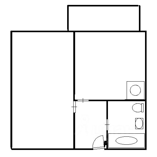 Планировка этой квартиры по данным Циан