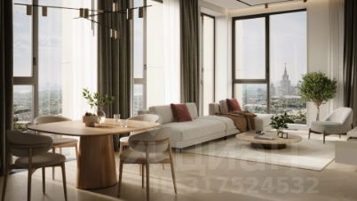 студия, 26 м², этаж 20