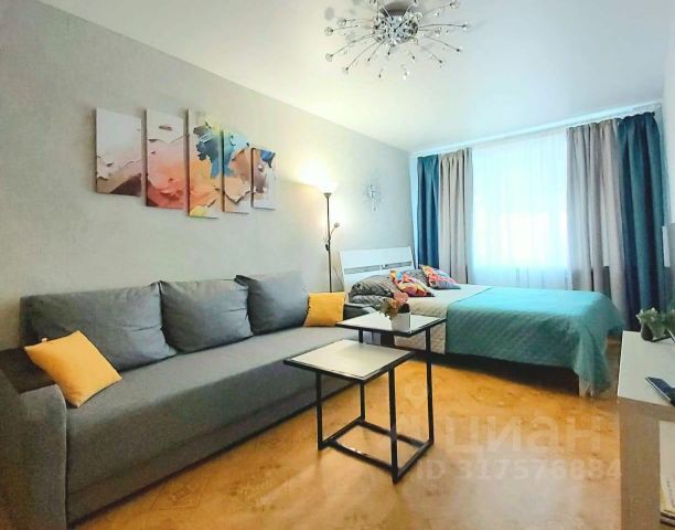 1-комн. апарт., 35 м², 1/1 этаж