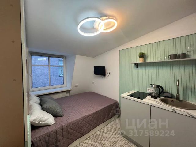 Студия, 16 м², 5/5 этаж