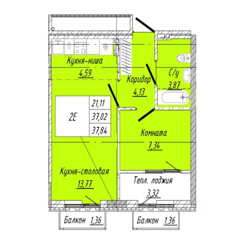 ЖК «Дом на 2-й Дачной»