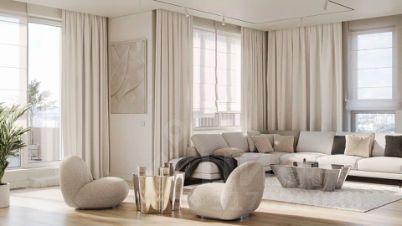 студия, 33 м², этаж 15