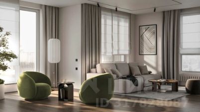 студия, 32 м², этаж 13