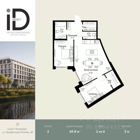 ЖК «ID Petrogradskaya»