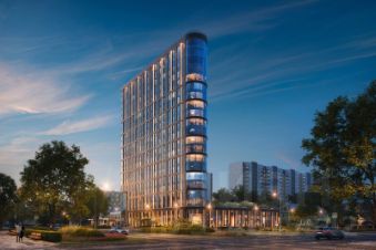 студия, 18 м², этаж 17