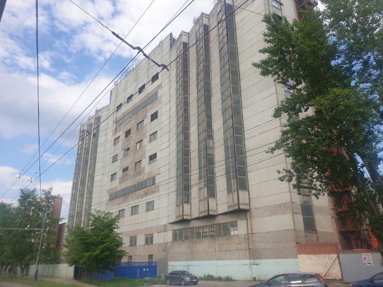 Складском комплексе на ул. Железнодорожная, 20с4