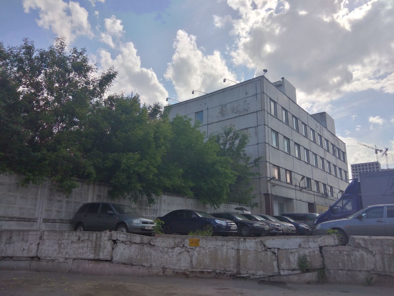 Складском комплексе в Автомобильном проезде, 8с7