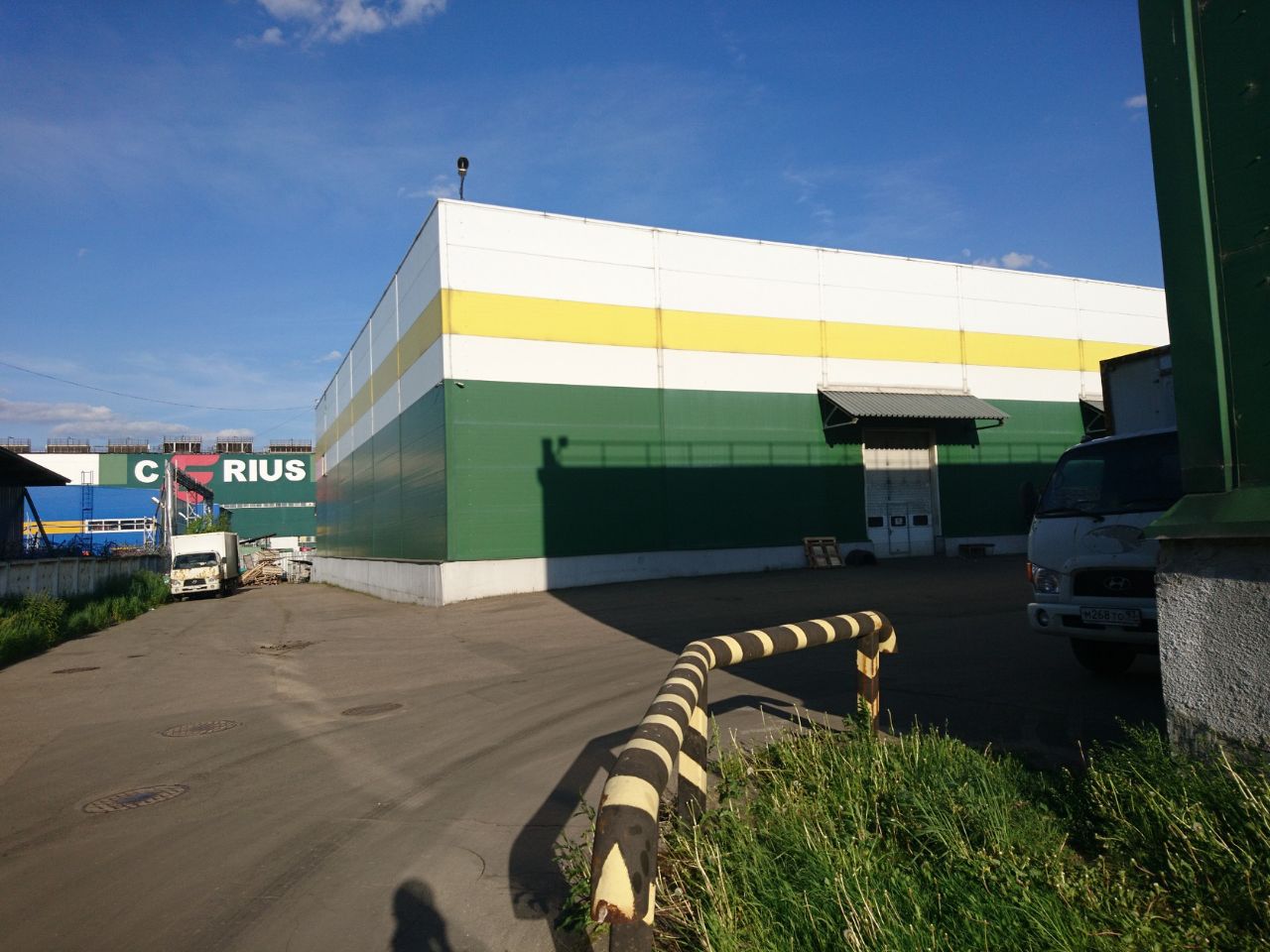 Складском комплексе в 4536-м проезде, вл4