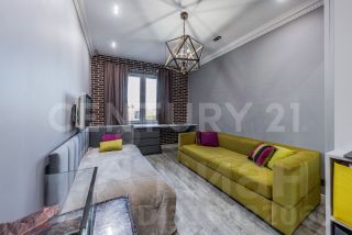 3-комн.кв., 82 м², этаж 21