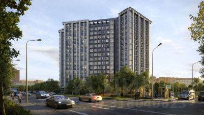 студия, 25 м², этаж 14