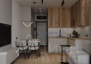 1-комн.апарт., 19 м², этаж 2