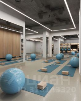 2-комн.кв., 57 м², этаж 2
