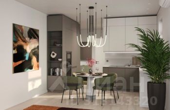 2-комн.кв., 57 м², этаж 2