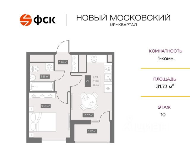 ЖК «UP-квартал Новый Московский»