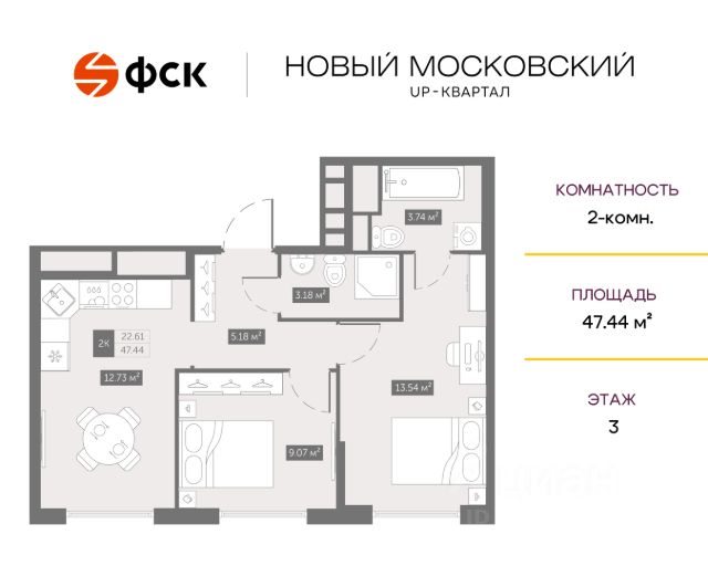 ЖК «UP-квартал Новый Московский»
