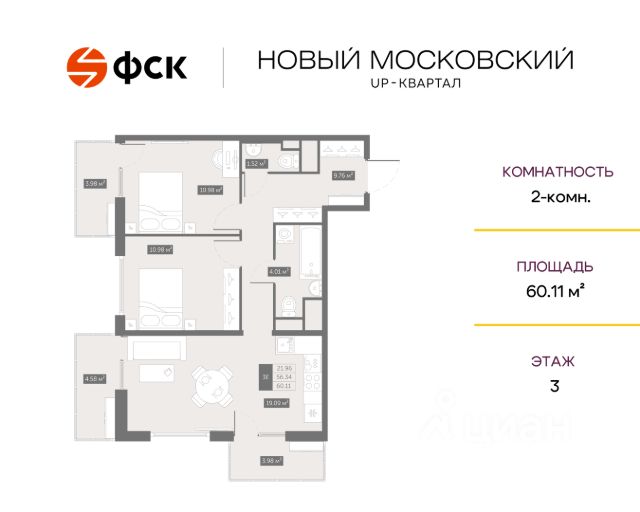 ЖК «UP-квартал Новый Московский»