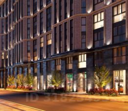 апарт.-студия, 46 м², этаж 6