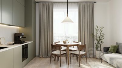 1-комн.кв., 41 м², этаж 13