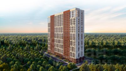 2-комн.апарт., 42 м², этаж 12