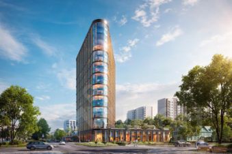 студия, 18 м², этаж 17