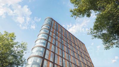 студия, 25 м², этаж 13